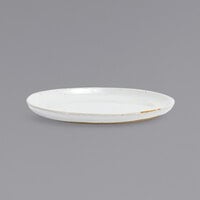 Front of the House DAP082BEP23 Artefact 6 inch Ash Porcelain Plate - 12/Case
