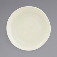 Front of the House DAP076BEP23 Kiln 6 inch Vanilla Bean Porcelain Plate - 12/Case