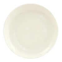 Front of the House Kiln 6" Vanilla Bean Porcelain Plate - 12/Case