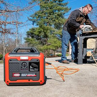 Simpson 70061 Portable 3 HP Inverter / Generator with Recoil Start - 2200/1800W, 120V