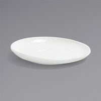 Front of the House DAP076WHP23 Kiln 6 inch Superwhite Porcelain Plate - 12/Case
