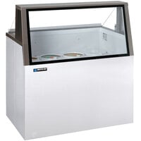 Master-Bilt DD-46L 48 inch Low Glass Ice Cream Dipping Cabinet