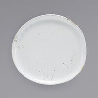 Front of the House DDP069BEP22 Artefact 9" Ash Round Porcelain Plate - 6/Case