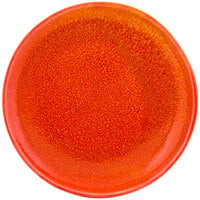 Front of the House DAP076ORP23 Kiln 6" Blood Orange Porcelain Plate - 12/Case