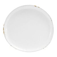 Front of the House Artefact 7 1/2" Superwhite Porcelain Plate - 12/Case