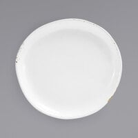 Front of the House DAP082WHP23 Artefact 6" Superwhite Porcelain Plate - 12/Case