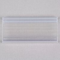 Metro 9990CL Equivalent Clear Plastic Label Holder 3" x 1 1/4"