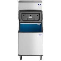 Manitowoc IYT0500W-161 Indigo NXT 30 inch Water Cooled Half Dice Ice Machine with 532 lb. Bin - 115V, 535 lb.