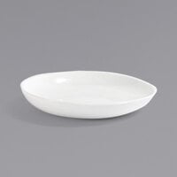 Front of the House DSP031WHP23 Kiln 8 inch Superwhite Porcelain Plate - 12/Case
