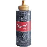 Torani 12 fl. oz. (16.5 oz.) Puremade Cookies and Cream Flavoring Sauce