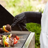 Outset® 76441 Large / Extra Large Black Oven / Grill Glove