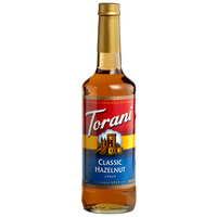 Torani 750 mL Classic Hazelnut Flavoring Syrup