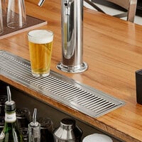 Regency 24 inch Stainless Steel Flush Mount Beer Drip Tray