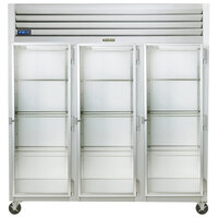 Traulsen G32012-032 76 1/4" G Series Glass Door Reach-In Refrigerator with Right Hinged Doors