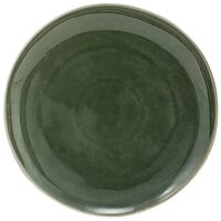 Front of the House DDP061GRP22 Kiln 10" Leek Round Porcelain Plate - 6/Case
