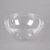 Fineline 5080-CL Super Bowl 80 oz. Clear PET Plastic Bowl - 25/Case