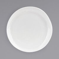 Front of the House DDP061WHP22 Kiln 10 inch Superwhite Round Porcelain Plate - 6/Case