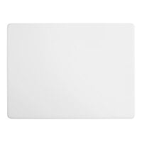 Vollrath 5200300 Color-Coded 24" x 18" x 1/2" White Cutting Board