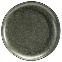 Front of the House DDP061DGP22 Kiln 10" Sage Round Porcelain Plate - 6/Case