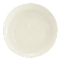 Front of the House Kiln 8" Vanilla Bean Porcelain Plate - 12/Case