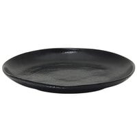 Front of the House DDP061BKP22 Kiln 10 inch Pepper Round Porcelain Plate - 6/Case