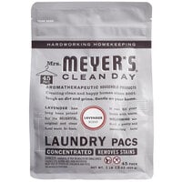 Mrs. Meyer's Clean Day 306114 Lavender 45-Count Laundry Detergent Pack - 6/Case