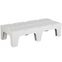 Cambro DRS480480 S-Series 48 inch x 21 inch x 12 inch Slotted Top Bow Tie Dunnage Rack - 3000 lb. Capacity