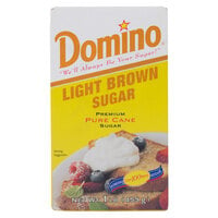 Domino Light Brown Sugar 1 lb. Box - 24/Case