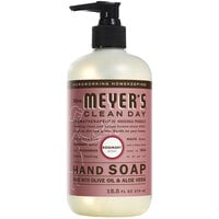 Mrs. Meyer's Clean Day 662033 12.5 oz. Rosemary Scented Hand Soap with Pump - 6/Case