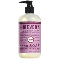 Mrs. Meyer's Clean Day 663384 12.5 oz. Peony Scented Hand Soap with Pump - 6/Case