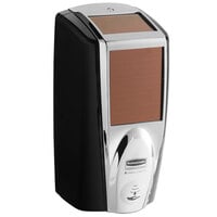 Rubbermaid 1980826 Lumecel™ 1100 mL Black / Chrome Automatic Hands Free Soap Dispenser