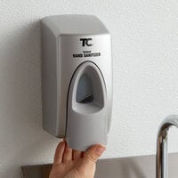 Rubbermaid FG750176 400 mL Metallic Gray Manual Spray Soap Dispenser