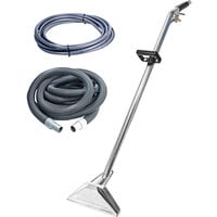 Sandia 80-0500 Sniper 25' Vacuum and Solution Hoses and Stainless Steel Dual Jet Wand for 12 Gallon Carpet Extractors