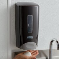 Rubbermaid 3486592 Flex™ 1300 mL Black Manual Soap Dispenser