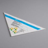 Ateco 450 15 inch Disposable Parchment Triangle / Pastry Bag - 100/Pack