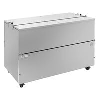 Beverage-Air ST58HC-S 58 inch Stainless Steel 2-Sided Cold Wall Milk Cooler