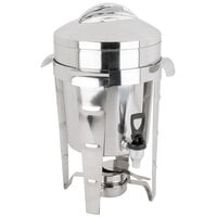 Vollrath 49525 11.6 Qt. Maximillian Steel Coffee Urn with Stainless Steel Accents