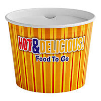 Choice 85 oz. Hot Food Bucket with Lid - 25/Pack