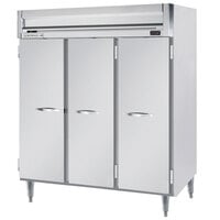 Beverage-Air HRPS3HC-1S Horizon Series 78" Stainless Steel Reach-In Refrigerator