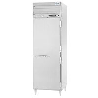 Beverage-Air PRD1HC-1AS 26 inch Stainless Steel Solid Door Pass-Through Refrigerator