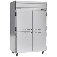 Beverage-Air HRP2HC-1HS Horizon Series 52" Half Door Reach-In Refrigerator