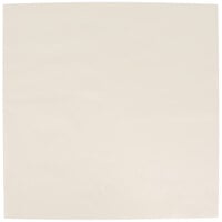 Hoffmaster 125050 Ecru / Ivory Flat Pack Linen-Like Napkin, 16" x 16" - 500/Case