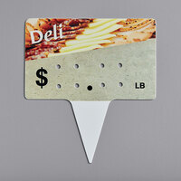 Ketchum Manufacturing Deli Molded Number Spear Price Tag (lb.) - 25/Pack