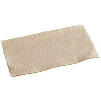 Hoffmaster 856787 12" x 17" Linen-Like Natural Kraft Guest Towel - 500/Case