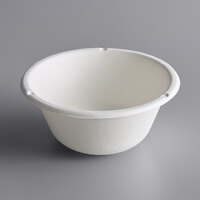 Eco Products EP-BL8-C WorldView 8 oz. White Compostable Sugarcane Coupe Bowl - 1800/Case