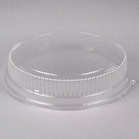 Durable Packaging 16DL 16 inch Clear Plastic Round High Dome Lid - 5/Pack