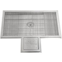 Eagle Group WTFT-2448-SG Cool Trough 24" x 48" Water Tempering System with Stainless Steel Grating