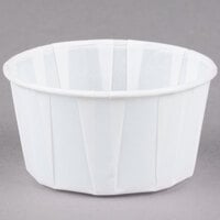 Solo SCC400 4 oz. White Paper Souffle / Portion Cup - 5000/Case