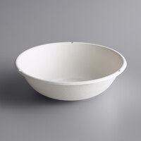 Eco Products EP-BL16-C WorldView 16 oz. White Compostable Sugarcane Coupe Bowl - 50/Pack