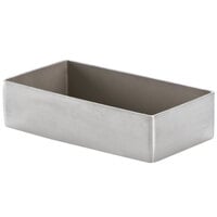 2.75 L x 3.25 W American Metalcraft SSPH4 Stainless Steel Rectangular Sugar Packet Holder Pack of 2 Satin Finish 